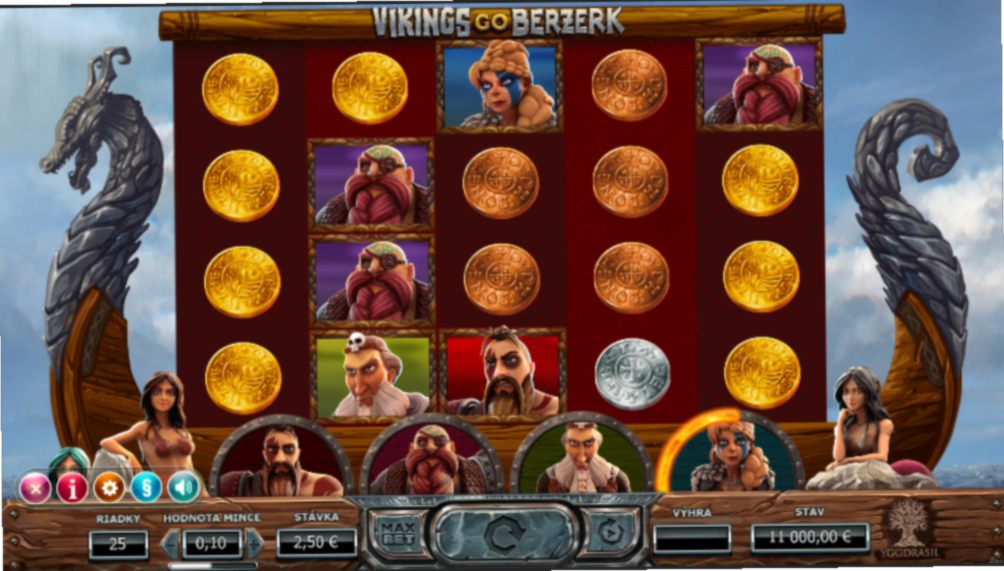Vikings Go Berzerk von Yggdrasil